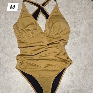 Women's Tan Swimsuit